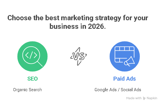 SEO vs paid ads