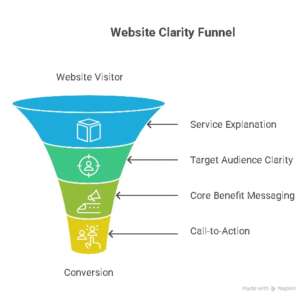 website clarity funnel